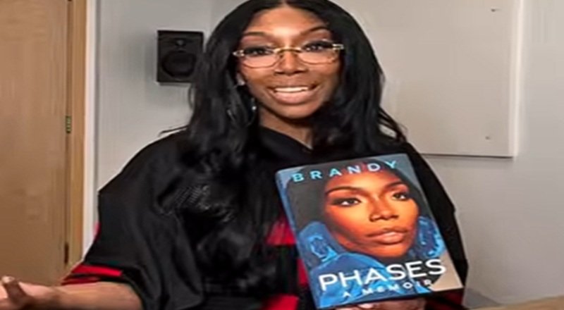 Brandy announced her new book, Phases, over a year ago. Originally, the book was due for release last fall. Now, she is preparing a March 31 release for the book and is partnering with Black-owned bookstores to release her memoirs.