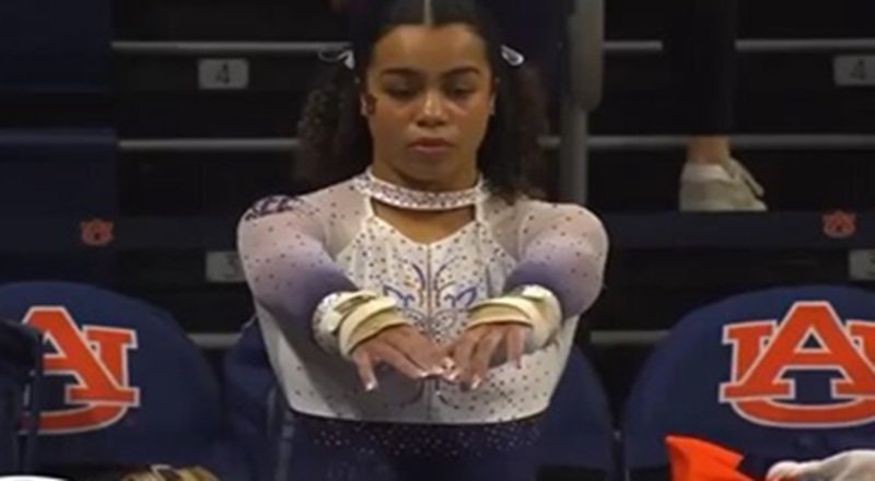 Sophia Bell made history for Auburn University and Black women with her Yurchenko double. As a result, she is being celebrated. But for most, it is deeper than sports.