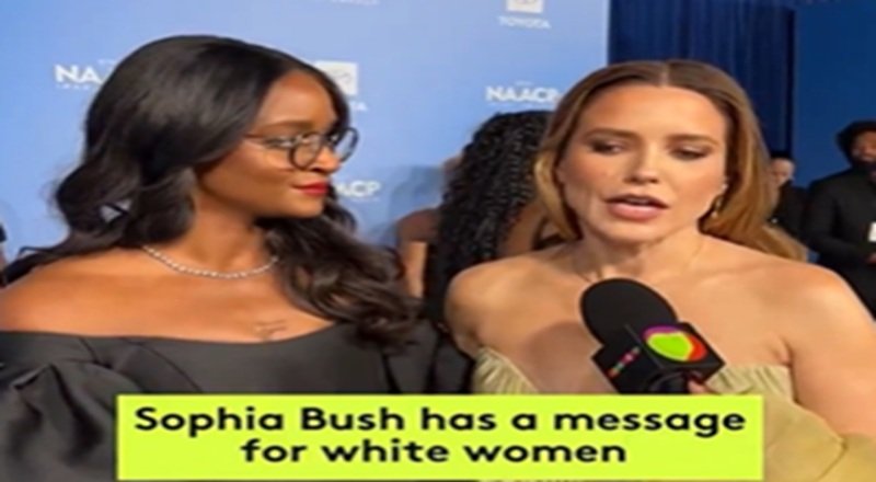 Sophia Bush Calls Out Performative Allyship in Powerful NAACP Image Awards Red-Carpet Moment